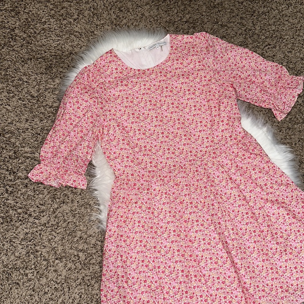 English Factory Floral Pink Dress - Picture 2 of 5